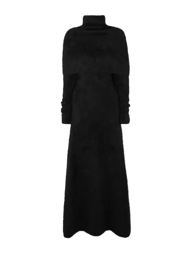Alpaca-blend Turtleneck Maxi Dress