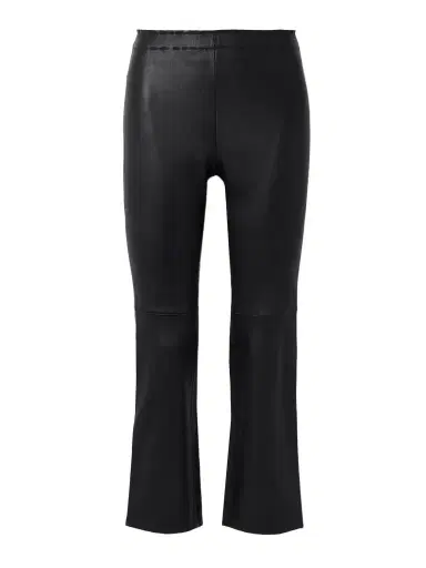 STOULS Jp Twenty Cropped Leather Flared Leggings | Thumbnail 1 STOULS Jp Twenty Cropped Leather Flared Leggings | Thumbnail 1