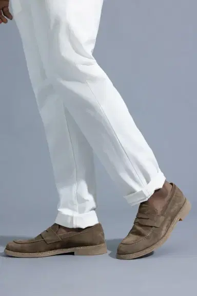 ELEVENTY Suede loafer - Camel | Thumbnail 3