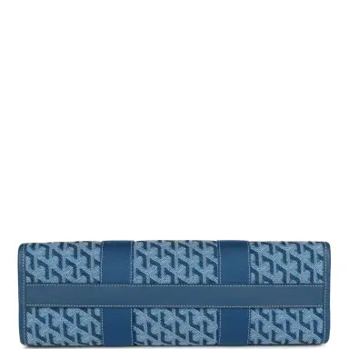 goyard Goyard Goyardine Jacquard Ocean Blue Villette PM Bag | Thumbnail 6 goyard Goyard Goyardine Jacquard Ocean Blue Villette PM Bag | Thumbnail 6