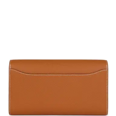 HERMÈS Hermes Constance To Go Wallet Toffee Epsom Palladium Hardware | Thumbnail 4