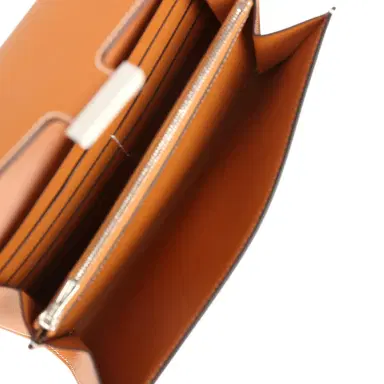 HERMÈS Hermes Constance To Go Wallet Toffee Epsom Palladium Hardware | Thumbnail 10