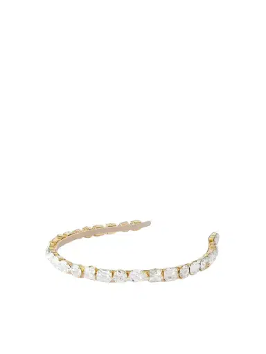 Balmain Eclat Swarovski Crystal-embellished Gold-plated Headband | Thumbnail 1