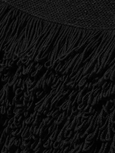 Gabriela Hearst Corus Strapless Fringed Cashmere And Silk-blend Midi Dress | Thumbnail 5