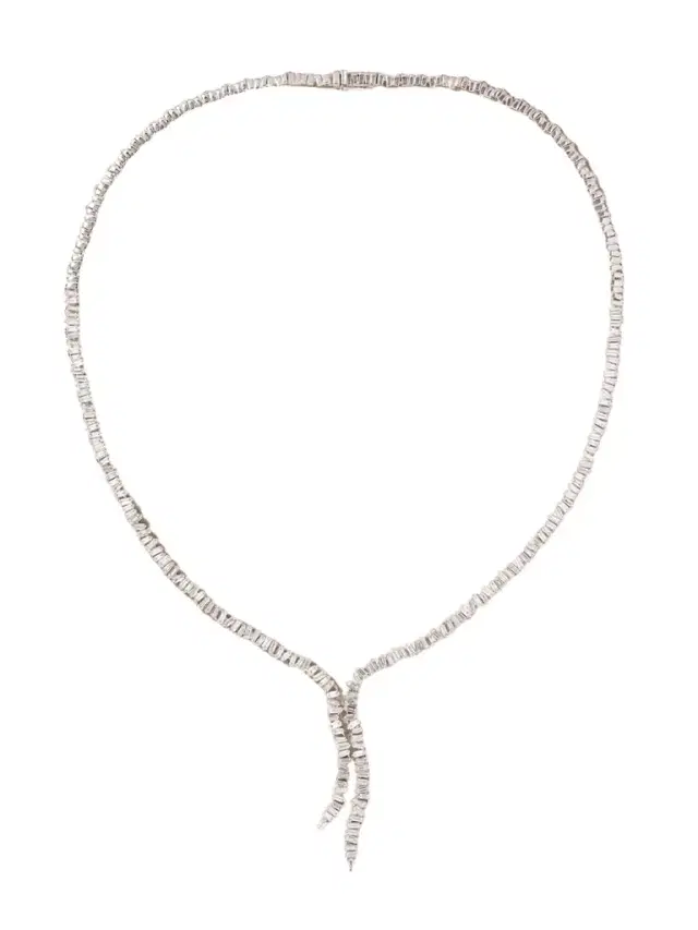 Bolero 18-karat White Gold Diamond Necklace