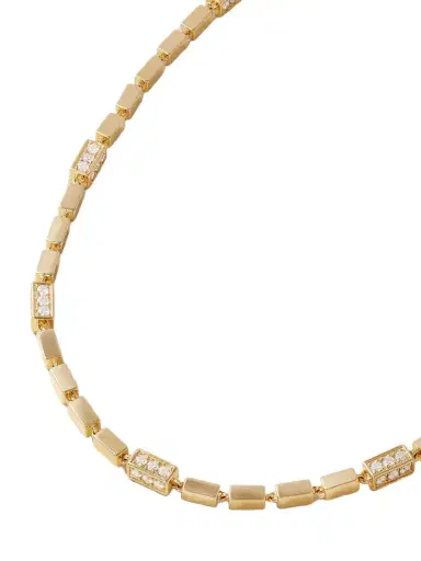 Suzanne Kalan 18-karat Gold Diamond Necklace | Thumbnail 1 Suzanne Kalan 18-karat Gold Diamond Necklace | Thumbnail 1