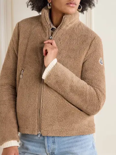 Moncler Polignac Fleece And Quilted Shell Down Jacket | Thumbnail 3 Moncler Polignac Fleece And Quilted Shell Down Jacket | Thumbnail 3