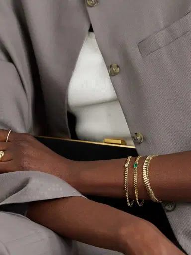 Anita Ko 18-karat Gold Emerald Bracelet | Thumbnail 4