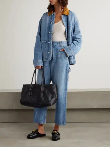 Bottega Veneta Cropped High-rise Straight-leg Jeans | Thumbnail 2