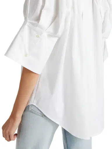 A.L.C. Women's Chloe Oversized Top - White | Thumbnail 5