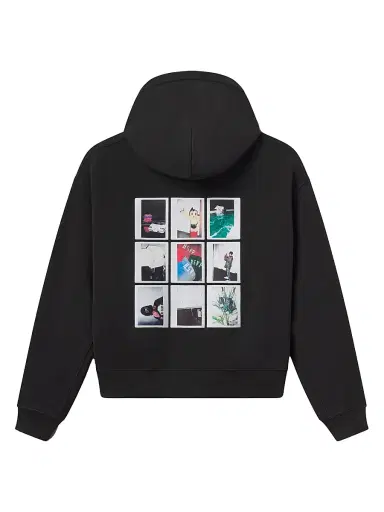 Agolde Men's X RSVP Gallery Easton Polaroid Print Hoodie - Multiple Print | Thumbnail 1