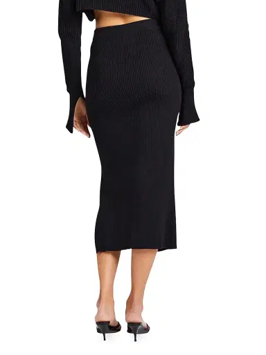 SEROYA Women's Nicolette Skirt - Black | Thumbnail 4