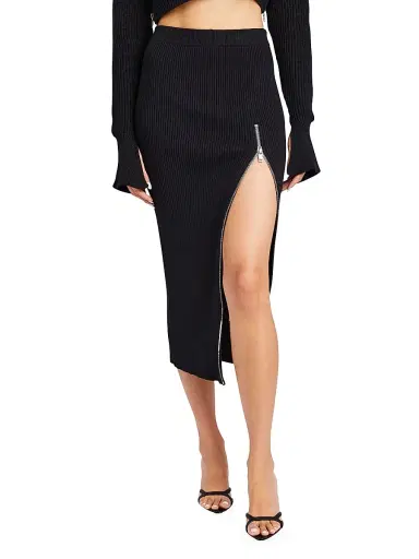 SEROYA Women's Nicolette Skirt - Black | Thumbnail 5