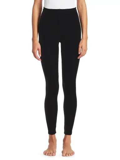 Commando Women's Classic Velvet Leggings - Black | Thumbnail 3 Commando Women's Classic Velvet Leggings - Black | Thumbnail 3
