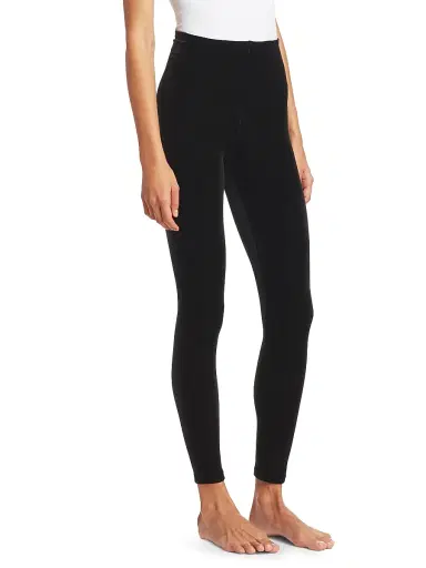 Commando Women's Classic Velvet Leggings - Black | Thumbnail 4 Commando Women's Classic Velvet Leggings - Black | Thumbnail 4