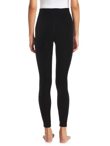 Commando Women's Classic Velvet Leggings - Black | Thumbnail 5 Commando Women's Classic Velvet Leggings - Black | Thumbnail 5