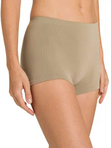 Hanro Women's Touch Feeling Boy Shorts - Coriander | Thumbnail 2