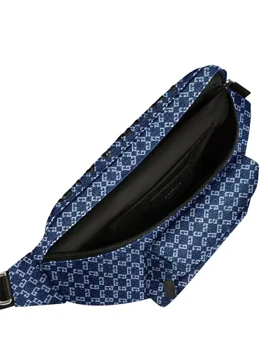 Givenchy Men's Essential U Bumbag in Denim Monogram 72 - Dark Blue | Thumbnail 4