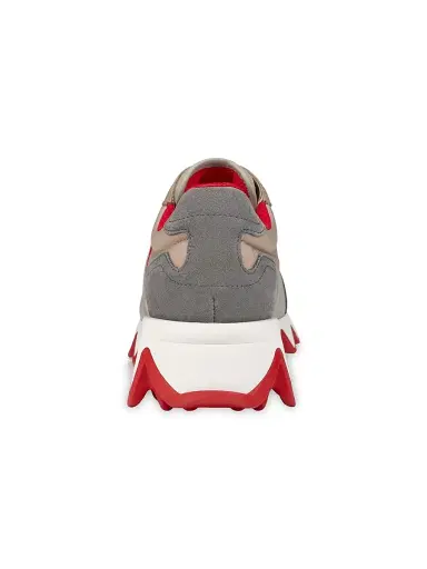 Christian Louboutin Women's Nastroshark Leather Sneakers - Version Saharienne | Thumbnail 3