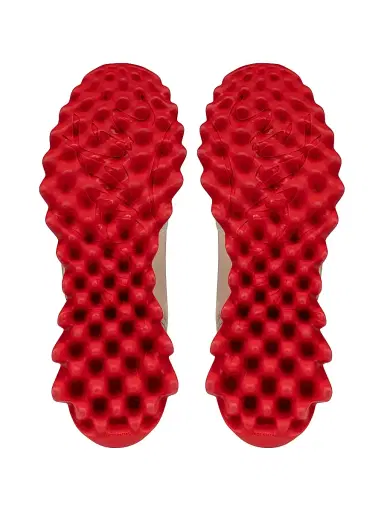 Christian Louboutin Women's Nastroshark Leather Sneakers - Version Saharienne | Thumbnail 5