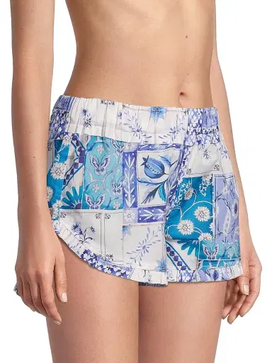 The Lazy Poet Women's Somewhere Beyond The Sea Rosie Positano 2-Piece Pajama Set - Positano | Thumbnail 4