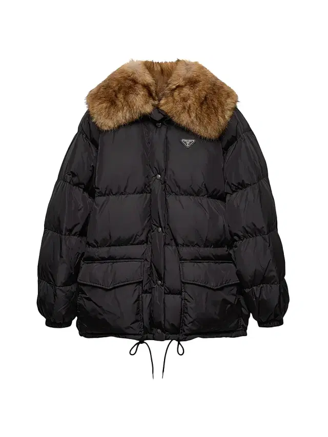Women's Tech Canvas Down Jacket - Black