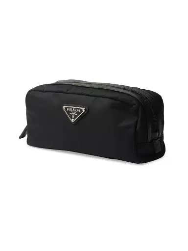 Prada Re-Nylon and Saffiano Necessaire - Black | Thumbnail 2