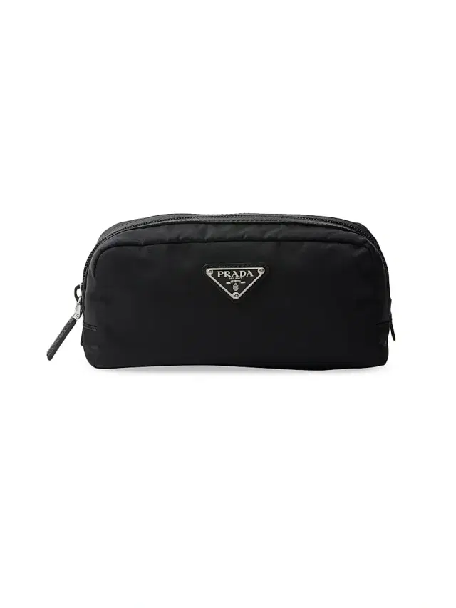 Prada Re-Nylon and Saffiano Necessaire - Black