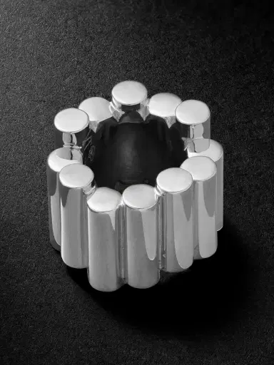 Viltier Edge 18-Karat White Gold Pendant - Men | Thumbnail 3 Viltier Edge 18-Karat White Gold Pendant - Men | Thumbnail 3