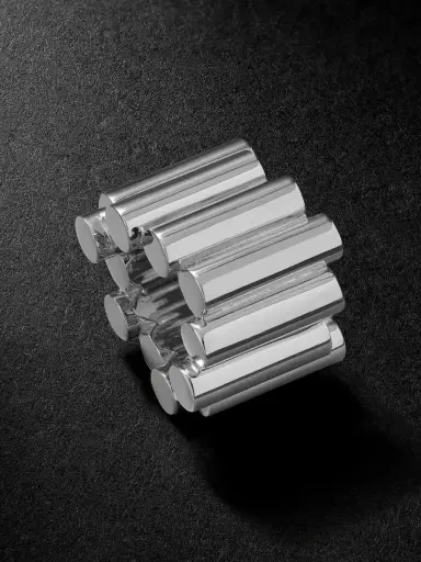Viltier Edge 18-Karat White Gold Pendant - Men | Thumbnail 1 Viltier Edge 18-Karat White Gold Pendant - Men | Thumbnail 1