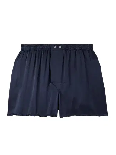 Derek Rose Bailey Silk-Satin Boxer Shorts - Men | Thumbnail 1