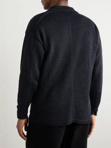 Inis Meáin Linen Cardigan - Men | Thumbnail 3 Inis Meáin Linen Cardigan - Men | Thumbnail 3