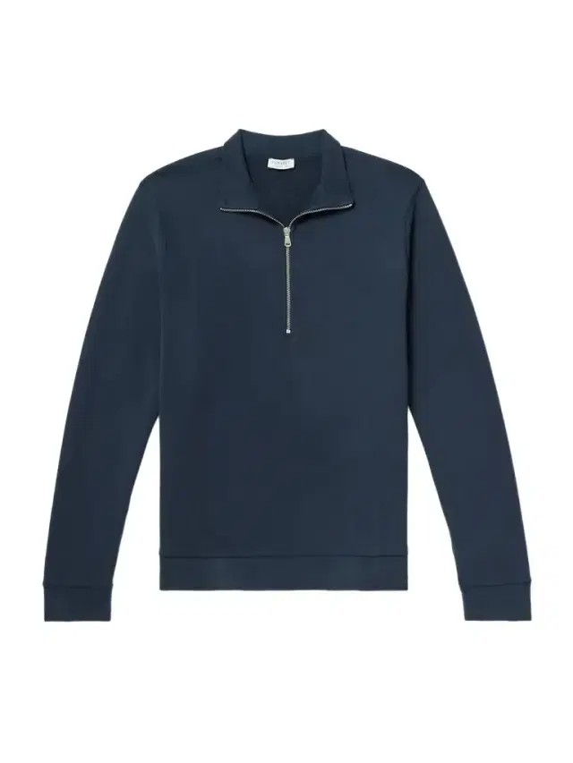 Cotton-Jersey Half-Zip Sweatshirt - Men