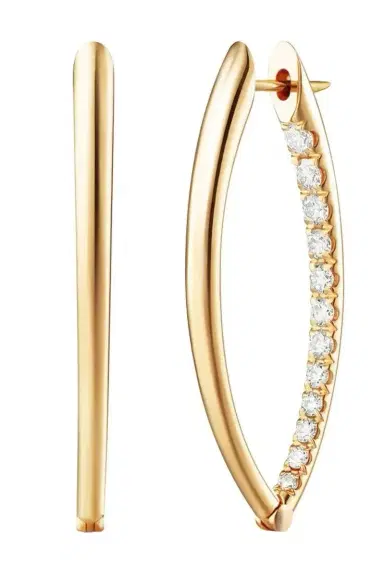 Melissa Kaye Cristina Medium Diamond Earrings - Yellow | Thumbnail 1 Melissa Kaye Cristina Medium Diamond Earrings - Yellow | Thumbnail 1