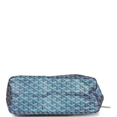 Goyard Goyard Goyardine Pearly Blue Boheme PM Hobo Bag Palladium Hardware | Thumbnail 6