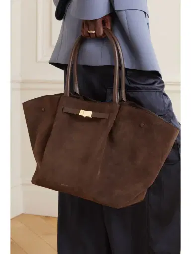 DeMellier + Net Sustain The New York Large Suede Tote | Thumbnail 2 DeMellier + Net Sustain The New York Large Suede Tote | Thumbnail 2