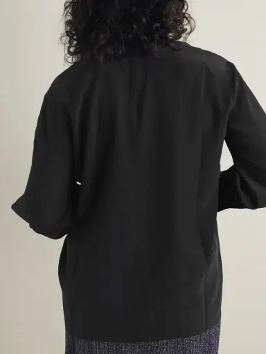 Joseph Rivoli Silk Crepe De Chine Blouse | Thumbnail 4