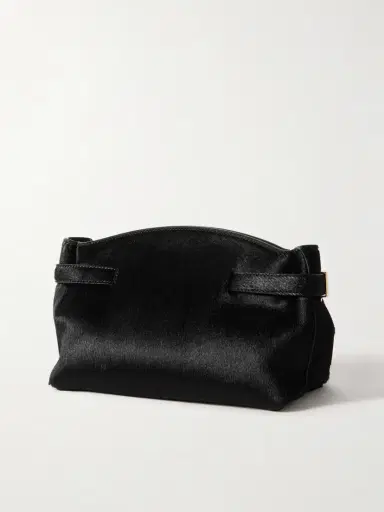 Ferragamo Hug Small Embellished Pony Hair Shoulder Bag | Thumbnail 3