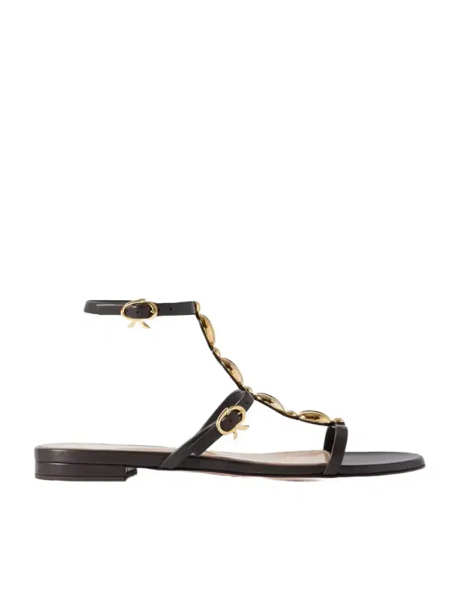 Kalinda Embellished Leather Sandals