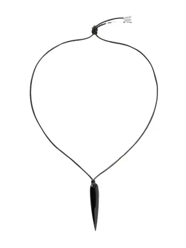 Sophie Buhai Spear Silver, Onyx And Cord Necklace | Thumbnail 1 Sophie Buhai Spear Silver, Onyx And Cord Necklace | Thumbnail 1
