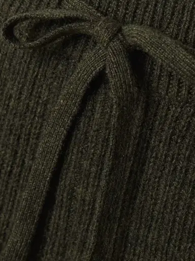 The Elder Statesman Ribbed Cashmere Track Pants | Thumbnail 5
