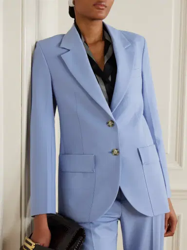 Victoria Beckham Twill Blazer | Thumbnail 3