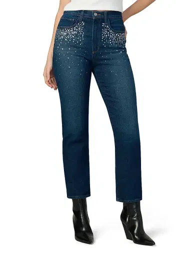 Joe's Jeans Women's Margot Crystal-Embellished Slim Jeans - Brilliant | Thumbnail 3 Joe's Jeans Women's Margot Crystal-Embellished Slim Jeans - Brilliant | Thumbnail 3