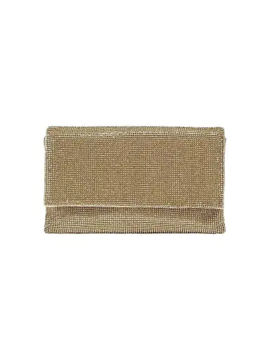 Whiting & Davis Women's Gemma Mesh Clutch - Gold | Thumbnail 1 Whiting & Davis Women's Gemma Mesh Clutch - Gold | Thumbnail 1