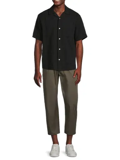 Corridor Men's Striped Seersucker Camp Shirt | Thumbnail 2 Corridor Men's Striped Seersucker Camp Shirt | Thumbnail 2