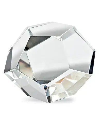Regina Andrew Small Crystal Dodecahedron Sculpture | Thumbnail 1