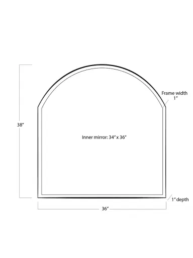 Regina Andrew Knox Metal Mirror - Black | Thumbnail 8 Regina Andrew Knox Metal Mirror - Black | Thumbnail 8