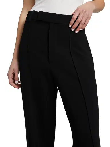 Proenza Schouler Women's Weyes Crêpe Straight-Leg Pants - Black - Size 14 | Thumbnail 6 Proenza Schouler Women's Weyes Crêpe Straight-Leg Pants - Black - Size 14 | Thumbnail 6