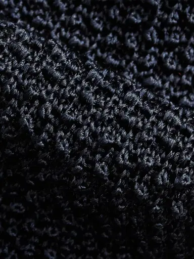 Polo Ralph Lauren Men's Silk Knit Tie - Black | Thumbnail 2