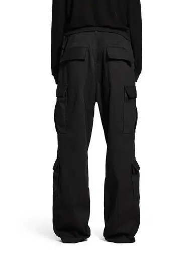 Balenciaga Women's Cargo Regular Fit Pants - Black - Size Medium | Thumbnail 5 Balenciaga Women's Cargo Regular Fit Pants - Black - Size Medium | Thumbnail 5
